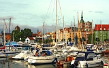 City Marina von Stralsund : Yachten, Motorboote